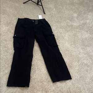 Forever 21 Black Wide Leg Pants